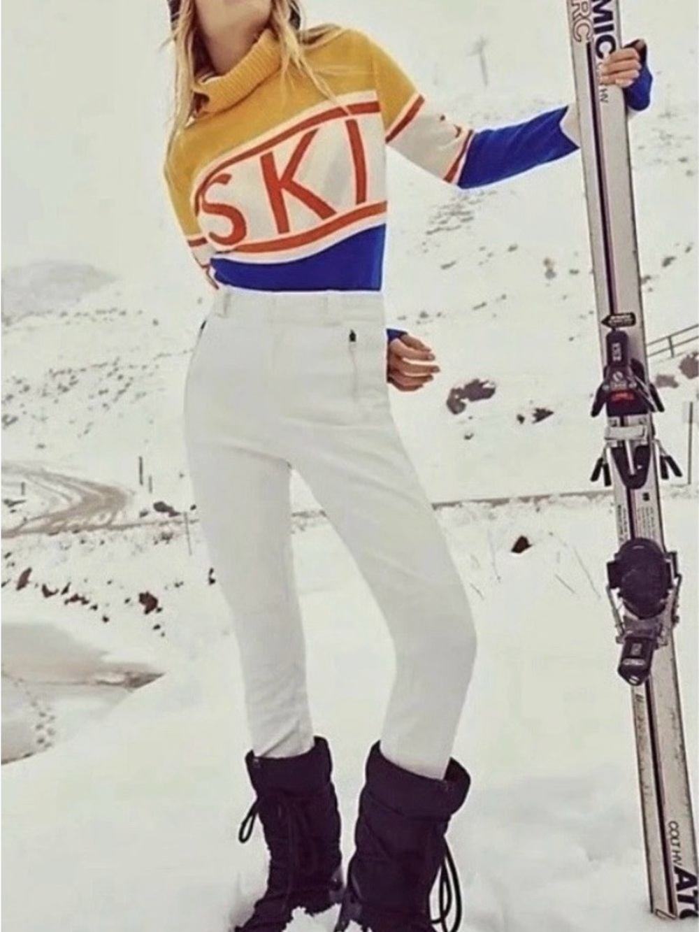 Free People FP Movement Chill Factor Ski Snow Winter Waterproof Leggings Pants S